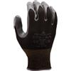 SHOWA 370, Rivestimento in Nitrile, Usi generici, Nero / grigio scuro, 8/L