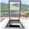 Generico Lucernario per Seminterrato, L*W 60x100cm Finestra per Lucernario per Tetto Piano, 50 60 70 80 90 100cm Finestra di Osservazione del Tetto per la Soffitta, la Sala da Sole, Grigio