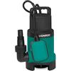 VONROC Pompa sommersa 750W - 14000 l/h per acque sporche e pulite. Con galleggiante