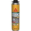 SIKA Boom 528, schiuma poliuretanica espansiva, spruzzabile e riutilizzabile: alta resa 23 l, asciugatura ultraveloce per stuccatura, calafataggio, isolamento su supporti multipli, 500 ml bianco