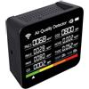 TRPLFGHZ Rilevatore di gas, Monitor a qualità 'aria 14 in 1/13 in 1 Rilevatore di CO/CO2 WIFI Tuya Monitoraggio in tempo reale Ampio Kit for test domestica Controllo tramite APP per lavoro e casa(Blue)