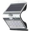 LOBAO Applique LED solare con sensore 1,5 W argento