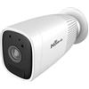 Hom-io la tua smart home Melchioni Family Telecamera a Batteria da Esterno e Interno con Wi-Fi 1080P PLUS, Telecamera WiFi di sicurezza da 2MP con 4 batterie 18650 da 10400mAH e sensore PIR 10 Metri