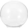 HOLIDYOYO Paralume A Sfera In 1 Pezzi Sostituzione Paralume Rotondo Trasparente Illuminazione A Sfera Copre Accessori Per Lampadari A Sospensione Applique Da Parete