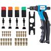 STARKEMUNICH RIVETTATRICE PER INSERTI (RIVETTI) FILETTATI DA M3 A M6 + 40 INSERTI ASSORTITI