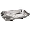 NEO TOOLS 11-614 VASCHETTA MAGNETICA VASSOIO CALAMITATO 24x14cm INOX - doppia calamita