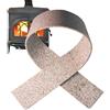 Generic Guarnizione catalitica del bruciatore, guarnizione per stufa a legna, ricambio della guarnizione per forno a legna ad alta temperatura, pratico accessorio per fornelli, guarnizione di fissaggio del