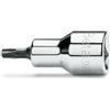 Beta 920TX-L 40 - Chiavi a bussola maschio per viti con impronta Torx, con attacco quadro femmina 1/2 cromate - inserti bruniti