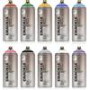 KLAMOTTEN STORE Montana - Vernice spray effetto crackle, 400 ml, superficie effetto crackle, colore giallo