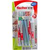Fischer 537664 Blister Duopower, 8X65, Multicolore