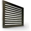 LUNA WAY CAST IRON 29 x 18,2 x 1 cm - Griglia in ghisa per Camino | Rimozione Facile della Cenere | Migliora Tiraggio Stufe e Camini | Resistente Alte Temperature | Compatibile Stufe a Legna e Pellet | Marchio LUNAWAY