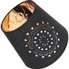 DOITOOL Paralume per Lampada da Soffitto Nero Design Traforato Elegante, Facile da Usare per Regali Housewarming