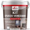 ARCANE INDUSTRIES Kit stucco veneziano decorativo - KIT STUCCOLIS - 171-7 m² Avorio Crema - ARCANE INDUSTRIES