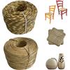ZStyle Corda Di Carta - Rotolo - Corda Di Carta Per Impagliare Sedie - Ritorta - Erba Palustre - Naturale - Cordoncino - Spago - Fai Da Te (Tinta unita naturale)