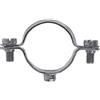 Fischer Collarino Collare distanziatore in metallo per cavi e tubi, 10 mm diametro (50 Pz.), 501180