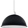 DC VOLTAGE Paralume in metallo per soggiorno, soffitto, 30 cm, facile da montare, paralumi a forma di cupola, solo per plafoniere industriali, camera da letto, cucina (piastra riduttore gratuita)