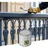 RYVESTO Mykafer - Smalto ferromicaceo per ferro con aspetto metallizzato. Colore grigio antracite - LT 0,75