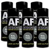 Alex Flittner Designs 6 X RAL vernice spray auto vernice colorata RAL 7043 grigio scuro B lucido