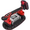 lalaleny Agitatore per piastrelle, 21 V, 2000 mAh, strumento vibrante con ventosa elettrica sottovuoto, a due batterie, per piastrelle a 6 velocità