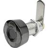 MINRS Serratura elettronica per cassetti con impronte digitali, 30 mm, con 20 impronte digitali, 6-8 mesi, in standby, per cassetti, con apertura su un lato, colore nero