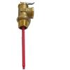 FP-TECH Valvola di sicurezza da 3/4"per pannello solare termico boiler accumulo