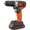 EMMECCI Trapano avvitatore a batteria 18V Litio Black&Decker - BCD001C1