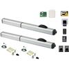Dieffematic FAAC 400 CBAC Kit Cancello Battente Automatico 2 Ante - Attuatore Oleodinamico 230V, Max 2.2m