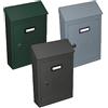 nextradeitalia 1PEZZO CASSETTA POSTALE 'CT' cm 18 x 5 x h 20 grigio