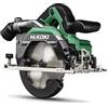 HIKOKI Kreissäge C6MEY2 mit Bremse (240V, 1050Watt, Brushless, Sägeblatt Ø: 165mm, Sägeblattbohrung Ø: 20mm, Sägeleistung bei 45°: 46 mm, Gehrungsschnitte von/bis: -5° bis 45°) Plus Zubehör im Karton.