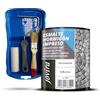 JOVIRA PINTURAS Smalto per cemento stampato + + Mini Spot, 2 Mini Rulli Antigoccia, Asta e Paletina. (750 ml, Trasparente + MiniKit Smalto) A-5-K