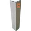 Isolcass Copritubo a L 18x18 cm Isolcass - in Eps con grafite, nasconde facilmente tubazioni di termosifoni, acqua, gas, colonne di scarico.