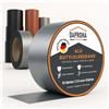 DAPRONA Nastro adesivo, nastro butilico 10m x 100mm, alluminio nastro sigillante impermeabile, alluminio, scossalina per tetti