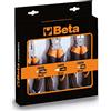 Beta Tools 1169 Bm/D3 - Set di 3 Utensili (2 Pinze+1 Tronchese), Nero/Arancione