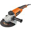 AEG 4935431720 - Smerigliatrice angolare WS 22-230 E, 2200 W, 18 V, nero, arancione