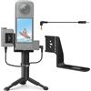 Generic Supporto a slitta fredda per Insta360 X5, per DJI Mic Mini ricevitore audio supporto staffa adattatore, adatto per Insta 360 X5 Action Camera Accessori