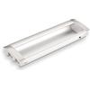 SOTECH Maniglia per mobili EL-03 Maniglia a conchiglia interasse fori 128 mm alluminio cromo opaco Maniglia d'ingresso