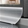Sinyuyong Scossalina gocciolatoio for finestre - Deflettore antipioggia autoadesivo con angolo di 170°, lunghezza 3 m (larghezza 35 mm/45 mm)(Transparent,45mm)