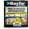 Bayfar, Gruppo Sammarro Smalto ferromicaceo antiruggine grigio antracite da 2,5 Litri