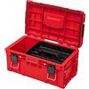 QBRICK SYSTEM Cassetta Attrezzi Vuota Porta PRIME RED Ultra HD Rosso 570 x 340 x 295 mm