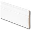 TWE - Tucci Wood Essence TWE Tucci Wood Essence Battiscopa Laccato Bianco B014 Ducale Classic da Interno Made in Italy Idrorepellente Dim. medium Confezione x1 (140x12x2200) mm