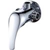 Wootap Rubinetti per miscelatore doccia da bagno, rubinetto per doccia in ottone a parete, interruttore di controllo manuale della valvola del miscelatore della doccia, rubinetto da bagno cromato