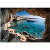 WallArena - Carta da parati fotografica - mare 150x105 cm - Murale fotografico - Per soggiorno e camera da letto - Effetto 3D - con Colla - Paesaggio tropicale dell'oceano