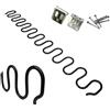 WasiQghs Sostituzione molle for divano, pratica molla for mobili con clip di ricambio for molle for sedie for divani usurate Molle di ricambio for sedie for divani in metallo(60CM)