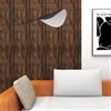 NEU.HOLZ Set di 6 Pannelli Murali 3D Decorativi per Parete e Soffitto Rivestimento Murale con Doghe in Polistirolo - Effetto Noce