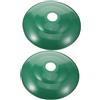 MOLUCKFU Lampada Protezione Smaltata Verde e 2 Pezzi Industriale Copertura Design Rotondo Lampade da Esterno Luci da Parete Laboratori e Fabbriche