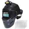Generisch Caschi per saldatura oscuramento automatico, casco per saldatura per auto - casco di protezione per saldatura | Motore traspirante con energia solare per la produzione