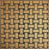 Eurodeco Pannelli in polistirene XPS, pannelli da soffitto, pannelli da parete 3D, decorazioni in polistirolo, soffitti retrò vintage, 3 mm di spessore - 50 x 50 cm (4 m²-16 pezzi, 89-ZL-64 PLUS)