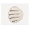 MAGGINI 8.03162E+12 Griglia di Ventilazione ad Incasso con Rete Alluminio, Bianco, Diametro 150 mm