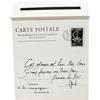 Generic Cassetta Postale Elegante con Design Unico per Esterni, bianco