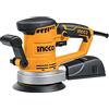 Ingco Rs4508 Levigatrice Rotorbitale 450 W Elettrice Con 5 Fogli Di Carta Abrasiva Inclusi